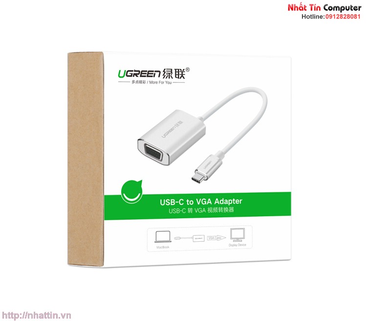 cap-chuyen-doi-usb-c-to-mini-displayport-ho-tro-4kx2k-full-hd-chinh-hang-ugreen-ug-40866