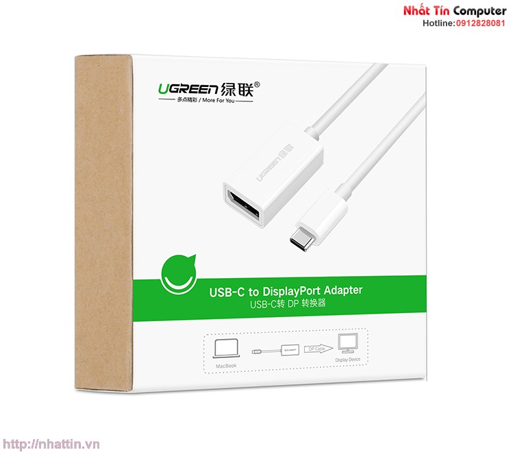 cap-chuyen-doi-usb-type-c-sang-cong-displayport-am-ugreen-40372