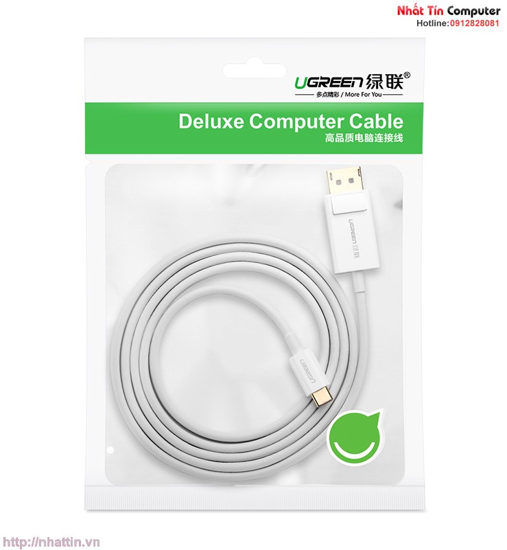 cap-chuyen-doi-usb-type-c-to-displayport-dai-1-5m-chinh-hang-ugreen-40420