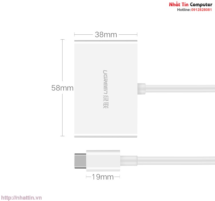 cap-chuyen-doi-usb-type-c-to-hdmi-vga-ho-tro-full-hd-3d-4kx2k-chinh-hang-ugreen-ug-30843