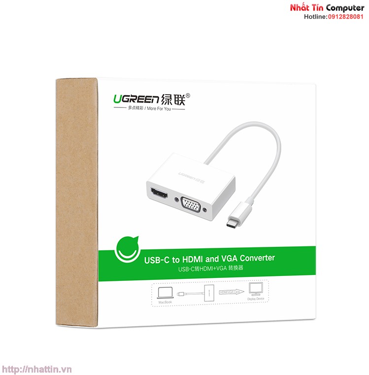 cap-chuyen-doi-usb-type-c-to-hdmi-vga-ho-tro-full-hd-3d-4kx2k-chinh-hang-ugreen-ug-30843