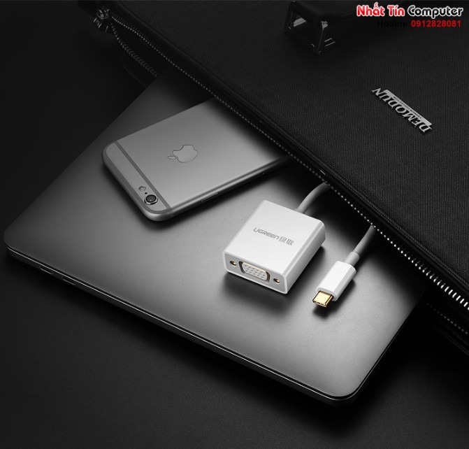 cap-chuyen-doi-usb-type-c-to-vga-chinh-hang-ugreen-50511