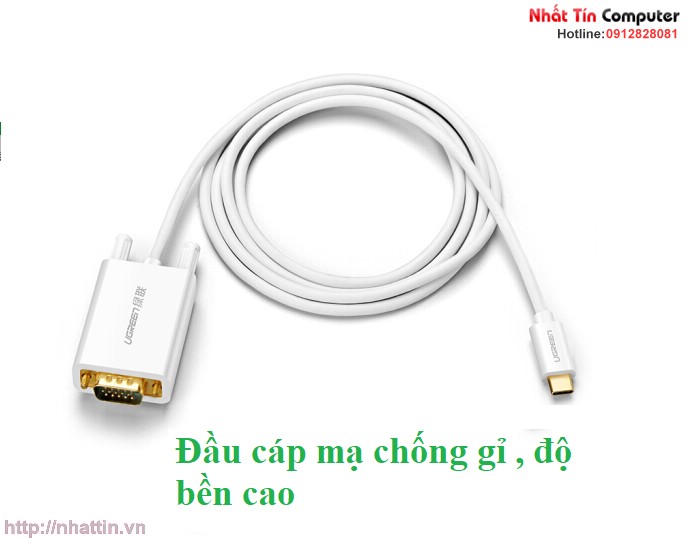cap-chuyen-doi-usb-type-c-to-vga-dai-1-5m-chinh-hang-ugreen-30842