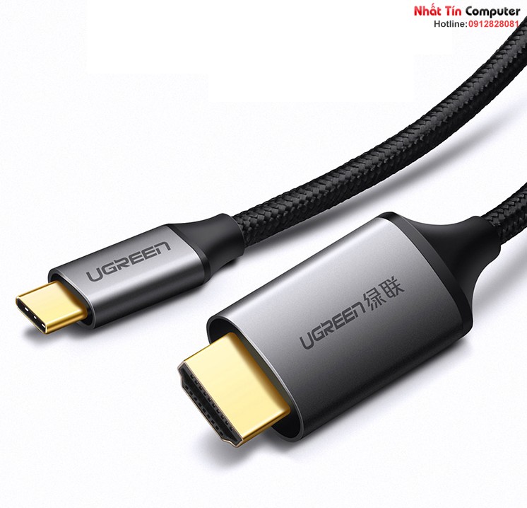 cap-usb-type-c-to-hdmi-ho-tro-4k-3d-dai-1-5m-chinh-hang-ugreen-50570