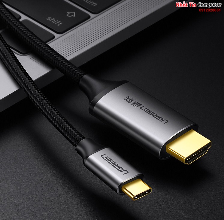 cap-usb-type-c-to-hdmi-ho-tro-4k-3d-dai-1-5m-chinh-hang-ugreen-50570