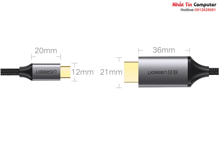 cap-usb-type-c-to-hdmi-ho-tro-4k-3d-dai-1-5m-chinh-hang-ugreen-50570