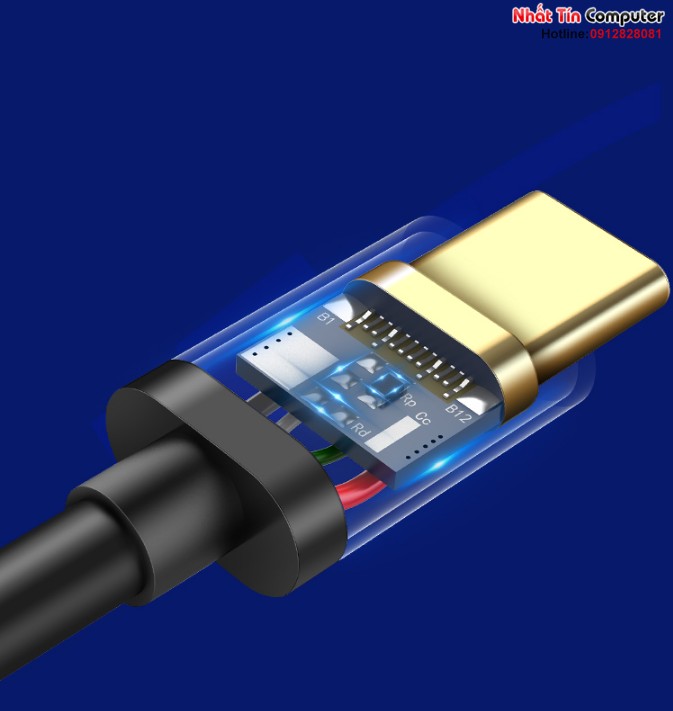 Cáp USB type C to USB 3.0 dài 1m chính hãng Ugreen 30535 cao cấp