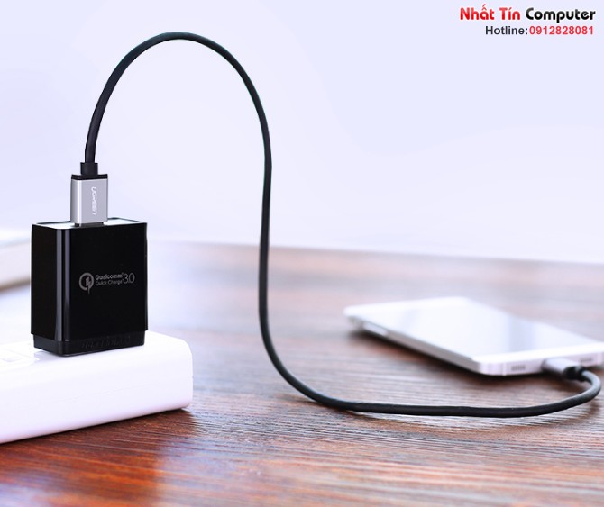 Cáp USB type C to USB 3.0 dài 1m chính hãng Ugreen 30535 cao cấp