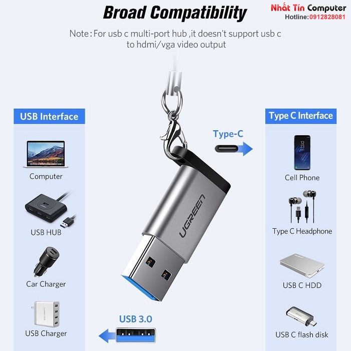 dau-chuyen-usb-3-0-to-usb-type-c-chinh-hang-ugreen-50533