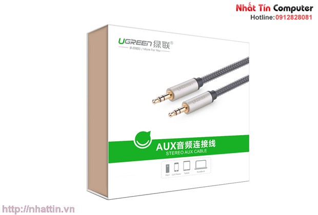 Cap-audio-aux-ugreen-1m-10602