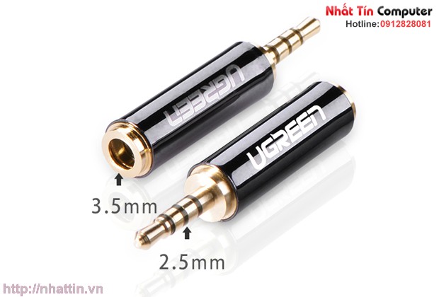 Đầu chuyển đổi rắc loa cổng 2.5mm Male to 3.5mm Female 20501