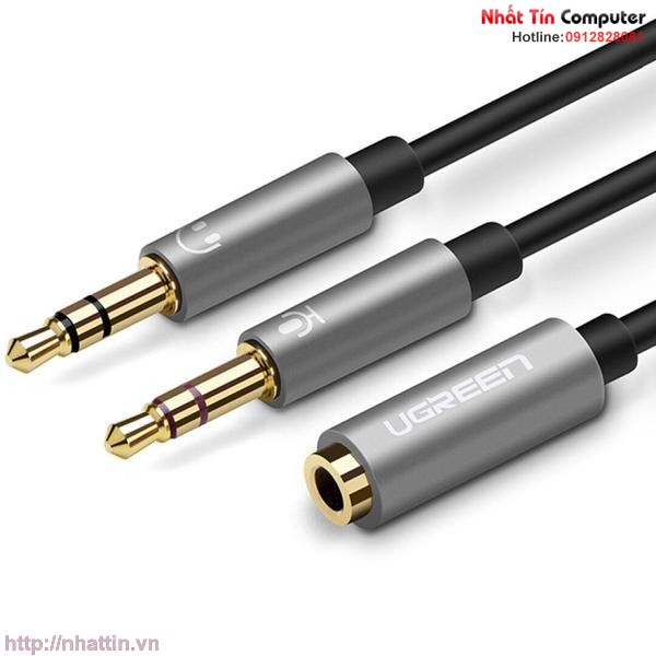 cap-audio-3-5mm-am-ra-2-dau-3-5mm-1-mic-1-loa-chinh-hang-ugreen-ug-20899