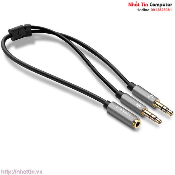 cap-audio-3-5mm-am-ra-2-dau-3-5mm-1-mic-1-loa-chinh-hang-ugreen-ug-20899