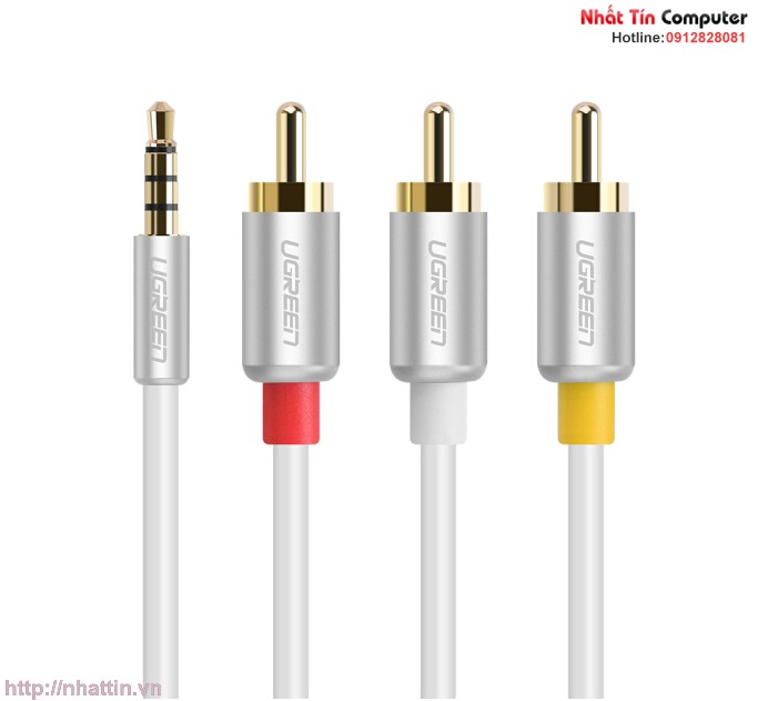 cap-audio-3-5mm-to-av-3-dau-hoa-sen-1-5m-chinh-hang-ugreen-ug-20895