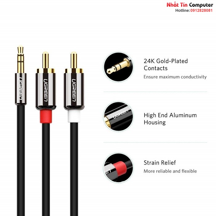 cap-audio-3-5mm-to-rca-dai-1m-chinh-hang-ugreen-10749