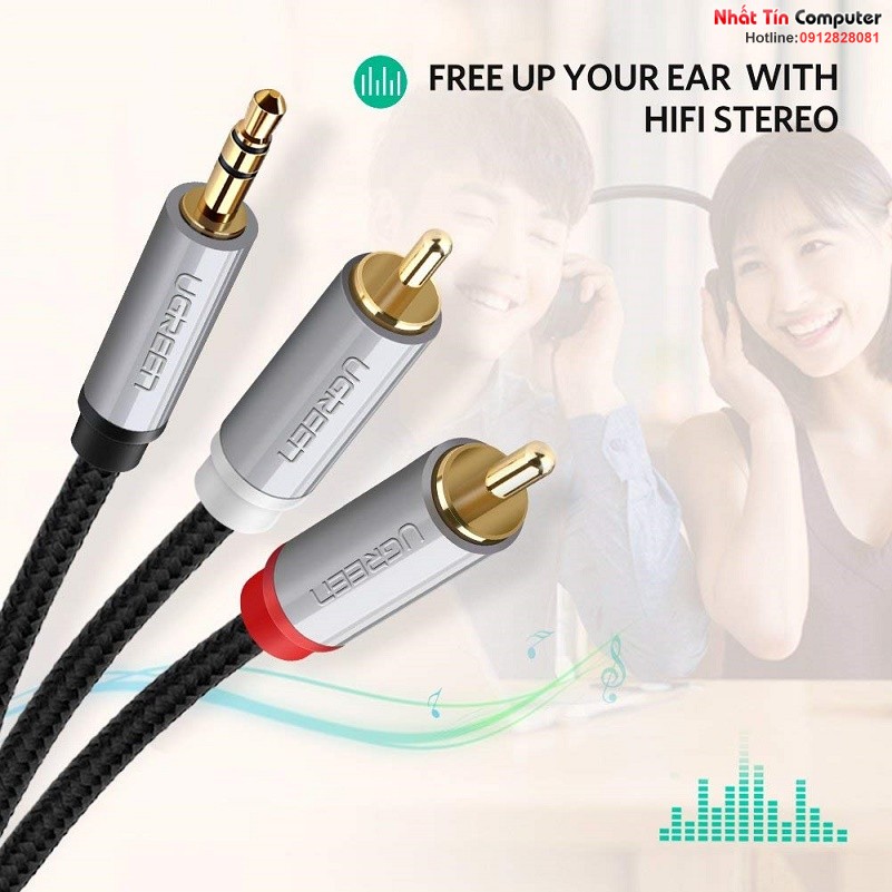 cap-audio-3-5mm-to-rca-dai-1m-chinh-hang-ugreen-40841