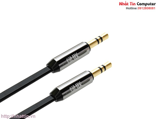  Cáp Audio 3.5mm 0.5M Ugreen 2 đầu mạ vàng 24K