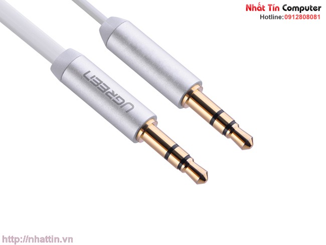  Cáp Audio 3.5mm 0.5M Ugreen 2 đầu mạ vàng 24K