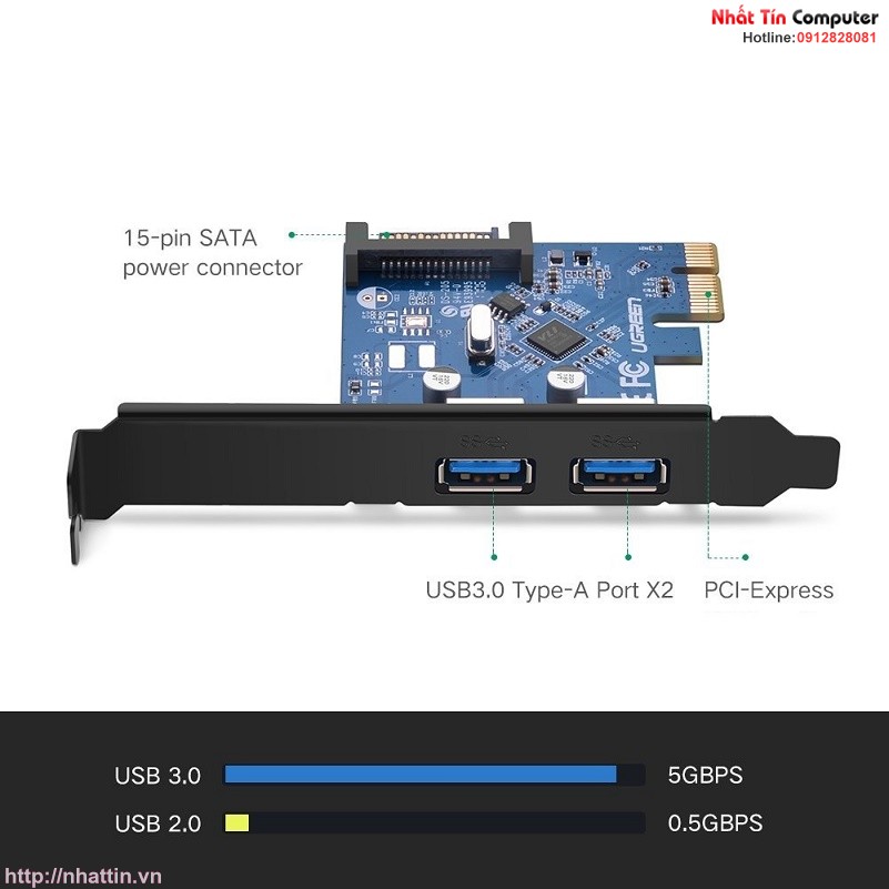 card-pci-express-sang-2-cong-usb-3-0-chinh-hang-ugreen-ug-30772
