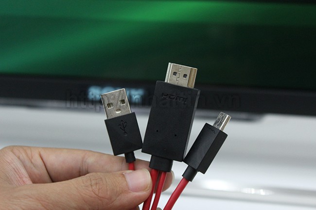 kết nối điện thoại với tivi HDMI thông qua MHL