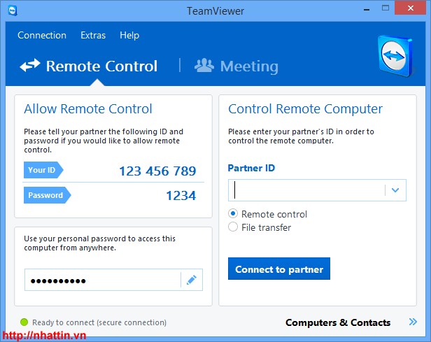 Hướng dẫn cài đặt và sử dụng TeamViewer 10