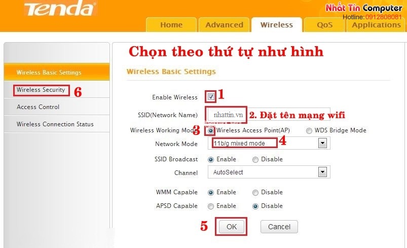 Hướng dẫn cài đặt tenda 316r