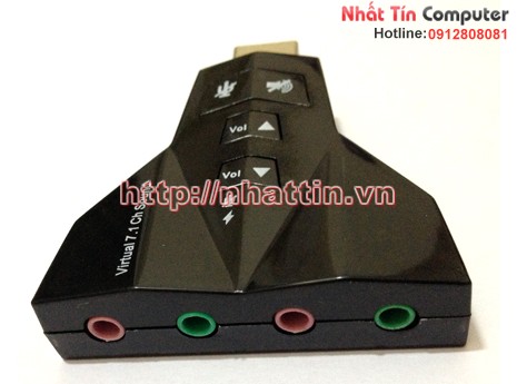 USB Sound Adapter 7.1 Channel, USB sound 7.1, USB sound, Card sound, Sound USB, USB sound giả lập 7.1