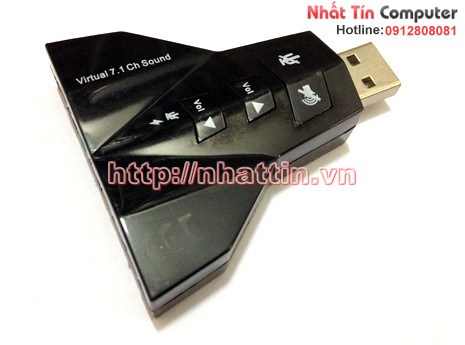 USB Sound Adapter 7.1 Channel, USB sound 7.1, USB sound, Card sound, Sound USB, USB sound giả lập 7.1