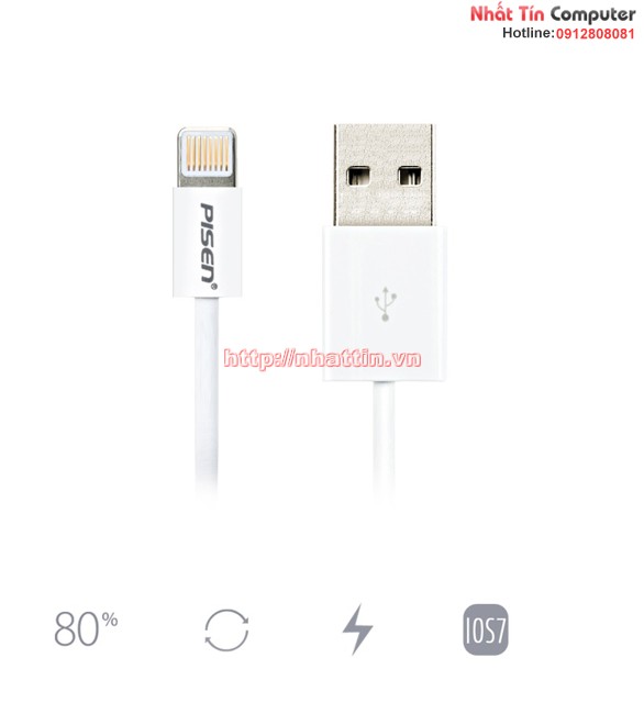 Cable Lightning for iPhone 5/6 iPad 4 iPad Mini (100cm)