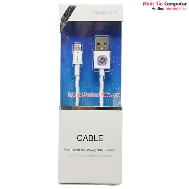 Cable Lightning for iPhone 5/6 iPad 4 iPad Mini (100cm)