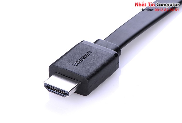 Cáp chuyển đổi HDMI to VGA dẹt có Audio Ugreen UG-40248 Chính hãng