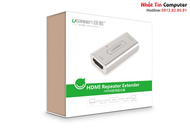 Đầu nối HDMI Repeater Extender Ugreen UG-40265 chính hãng