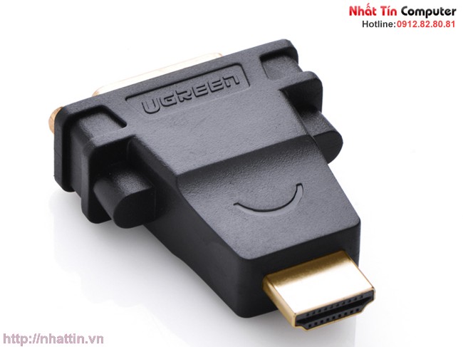 Đầu rắc chuyển đổi DVI-I Female to HDMI Male Ugreen UG-20123 Cao cấp