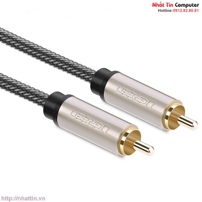 Cáp âm thanh số Coaxial 2m chính hãng Ugreen UG-20738 cao cấp