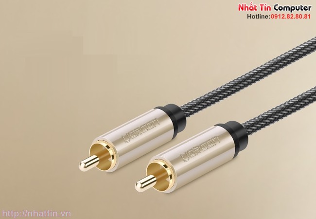 Cáp âm thanh số Coaxial 2m chính hãng Ugreen UG-20738 cao cấp