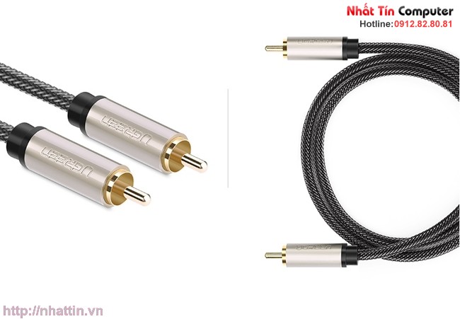 Cáp âm thanh số Coaxial 2m chính hãng Ugreen UG-20738 cao cấp