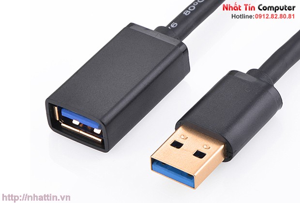 Cáp nối dài USB 3.0 1M âm dương Ugreen UG-10368 chính hãng