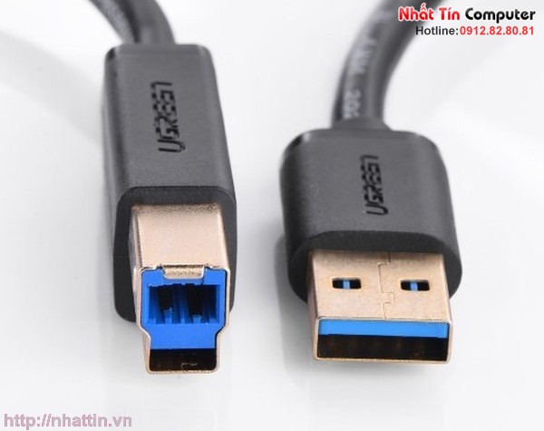 Cáp USB 3.0 A to B máy in Ugreen UG-10372 chính hãng