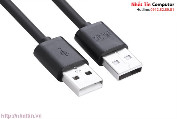 Cáp USB 2.0 chuẩn A 2 dầu dương M/M dài 3m Ugreen UG-30136 Chính hãng