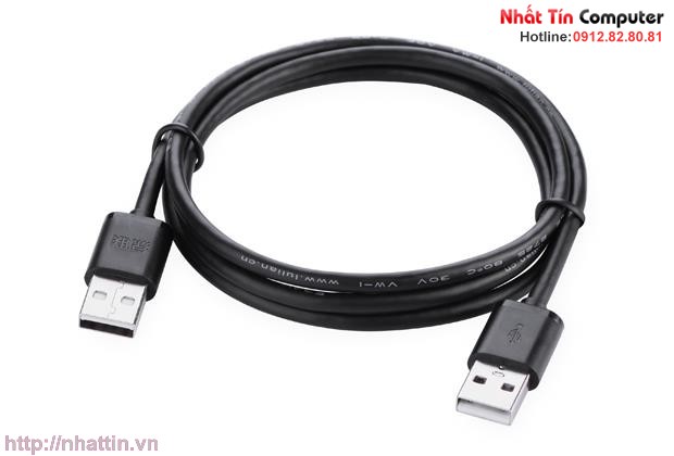 Cáp USB 2.0 chuẩn A 2 dầu dương M/M dài 3m Ugreen UG-30136 Chính hãng