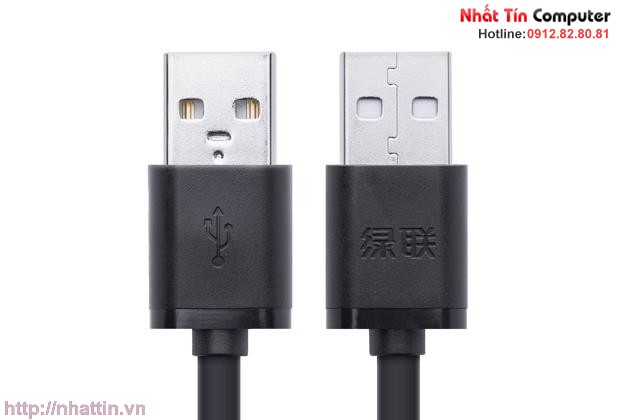 Cáp USB 2.0 chuẩn A 2 dầu dương M/M dài 3m Ugreen UG-30136 Chính hãng