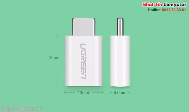  Đầu chuyển đổi Type-C sang Micro USB Ugreen 30154