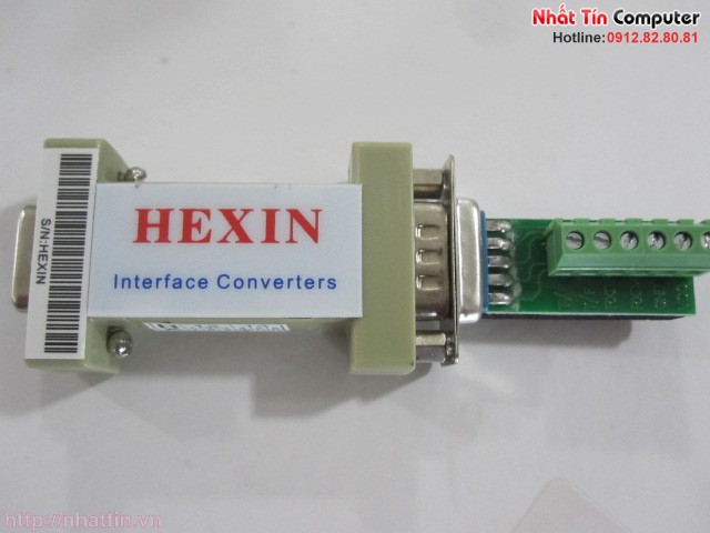 Bộ chuyển đổi tín hiệu RS232 sang RS485 Hexin HXSP-485