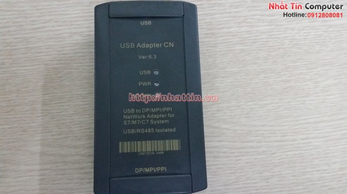 Cáp lập trình PLC USB to PROFIBUS/MPI/PPI Network Adapter for S7/M7/C7 System USB/RS485 ISOLATED