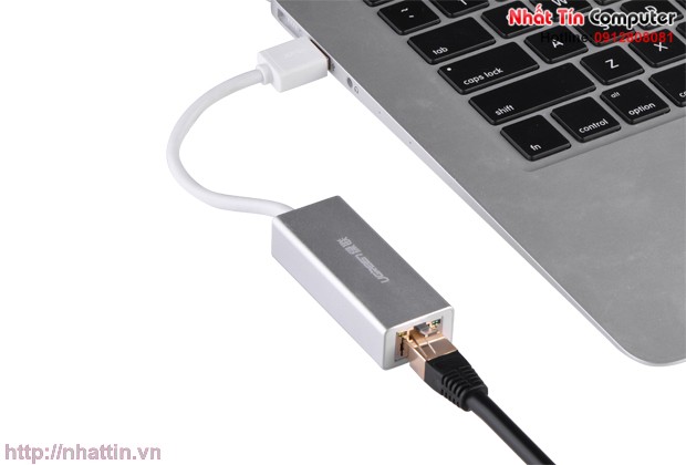 Cáp chuyển đổi USB 3.0 to Lan 10/100/1000Mbps Gigabit Ethernet Ugreen 20258 