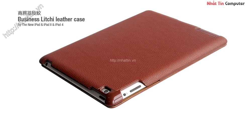 Bao da iPad 2 & 4 HOCO Business Litchi leather