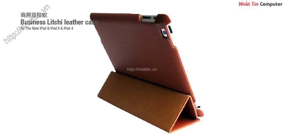Bao da iPad 2 & 4 HOCO Business Litchi leather