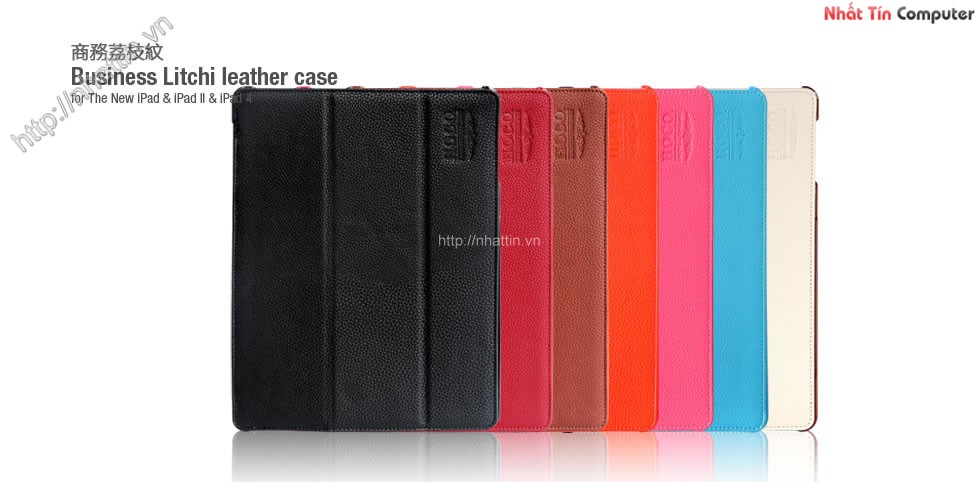 Bao da iPad 2 & 4 HOCO Business Litchi leather