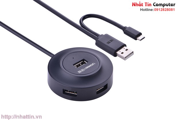 bo-chia-4-cong-usb-2-0-ugreen-20278-ho-tro-otg-mau-den