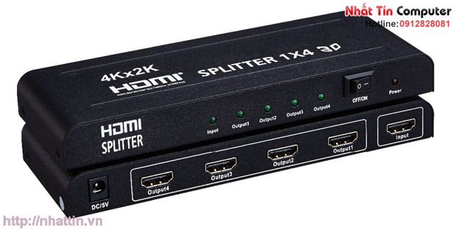 Nhà máy khuyến mại tốc độ cao 4 K 1x4 HDMI splitter
